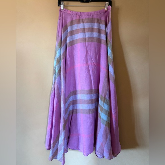 CP Shades x Free People Inez Linen Maxi Skirt - Picture 3 of 14